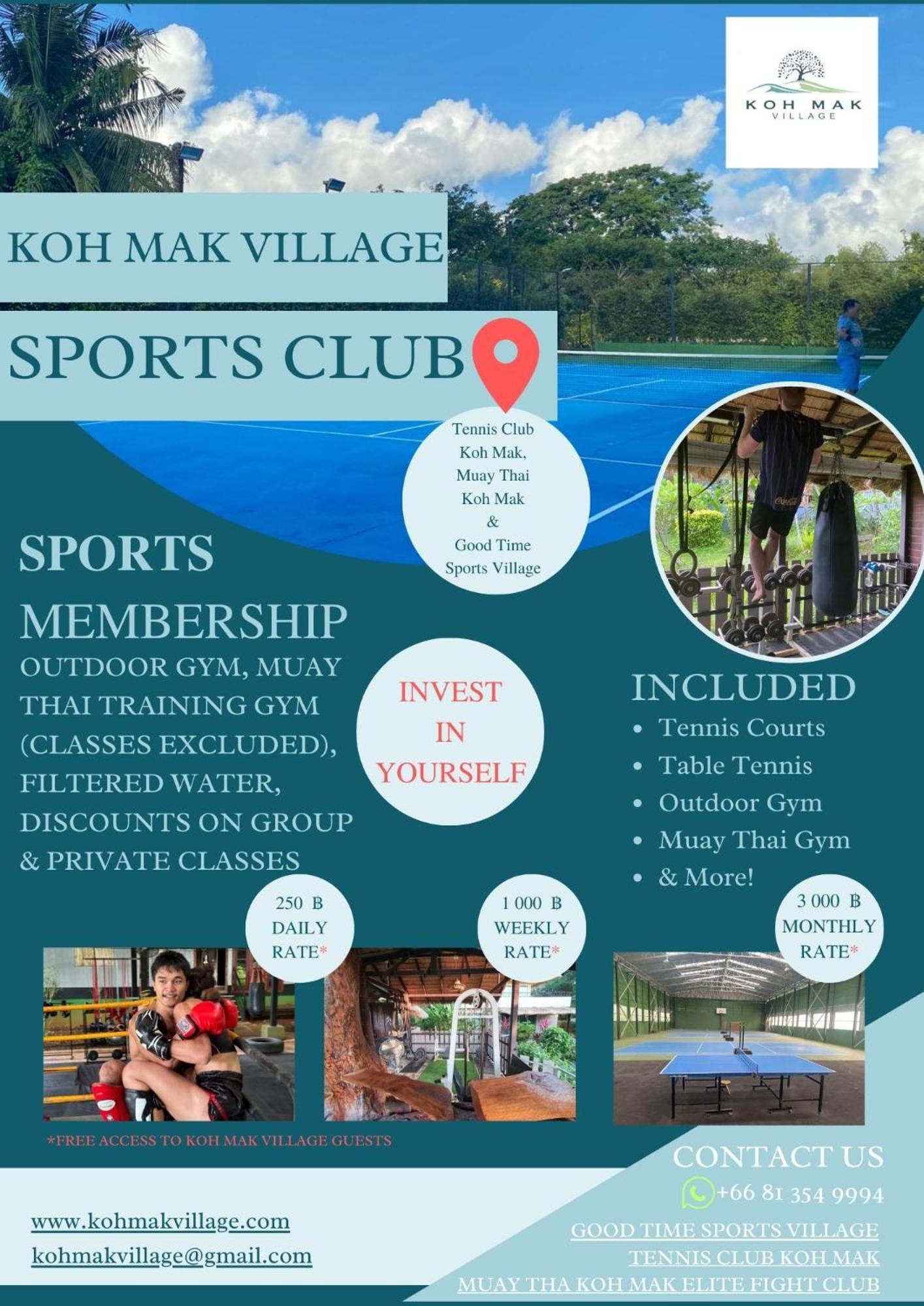 Good Time Sports Village Koh Mak Esterno foto